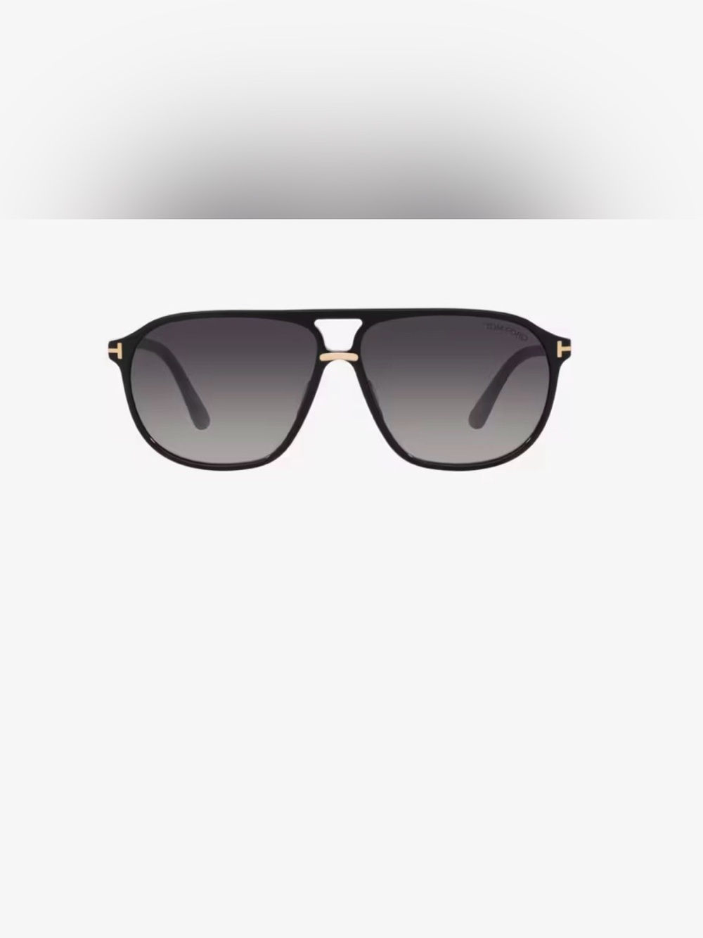 Tom Ford Black Gradient Aviator Men’s sunglasses